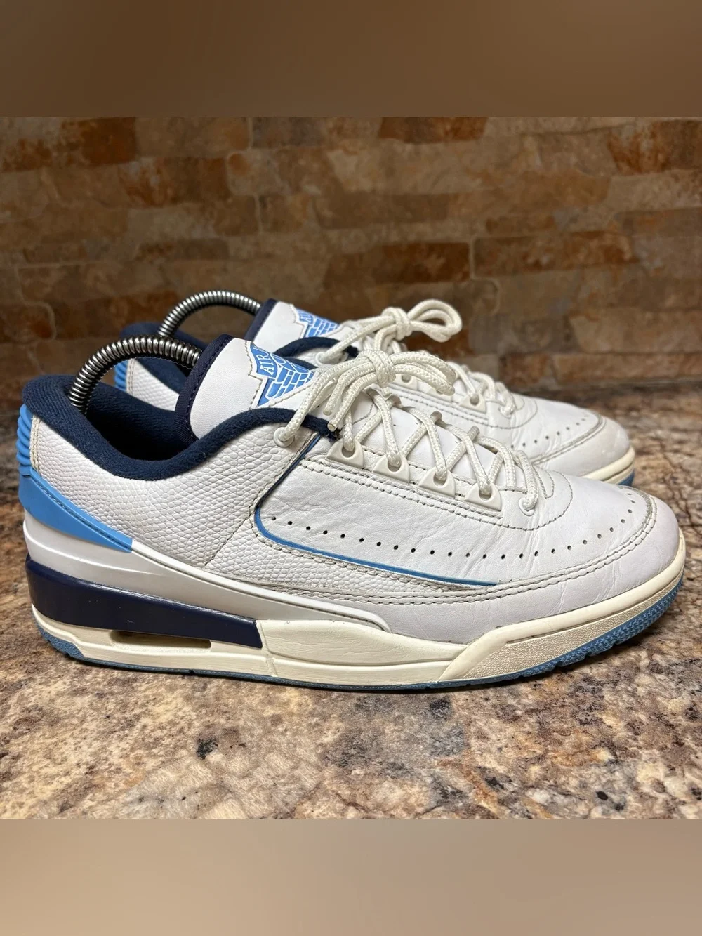 Air Jordan 2/3 UNC White/University Blue Size 8